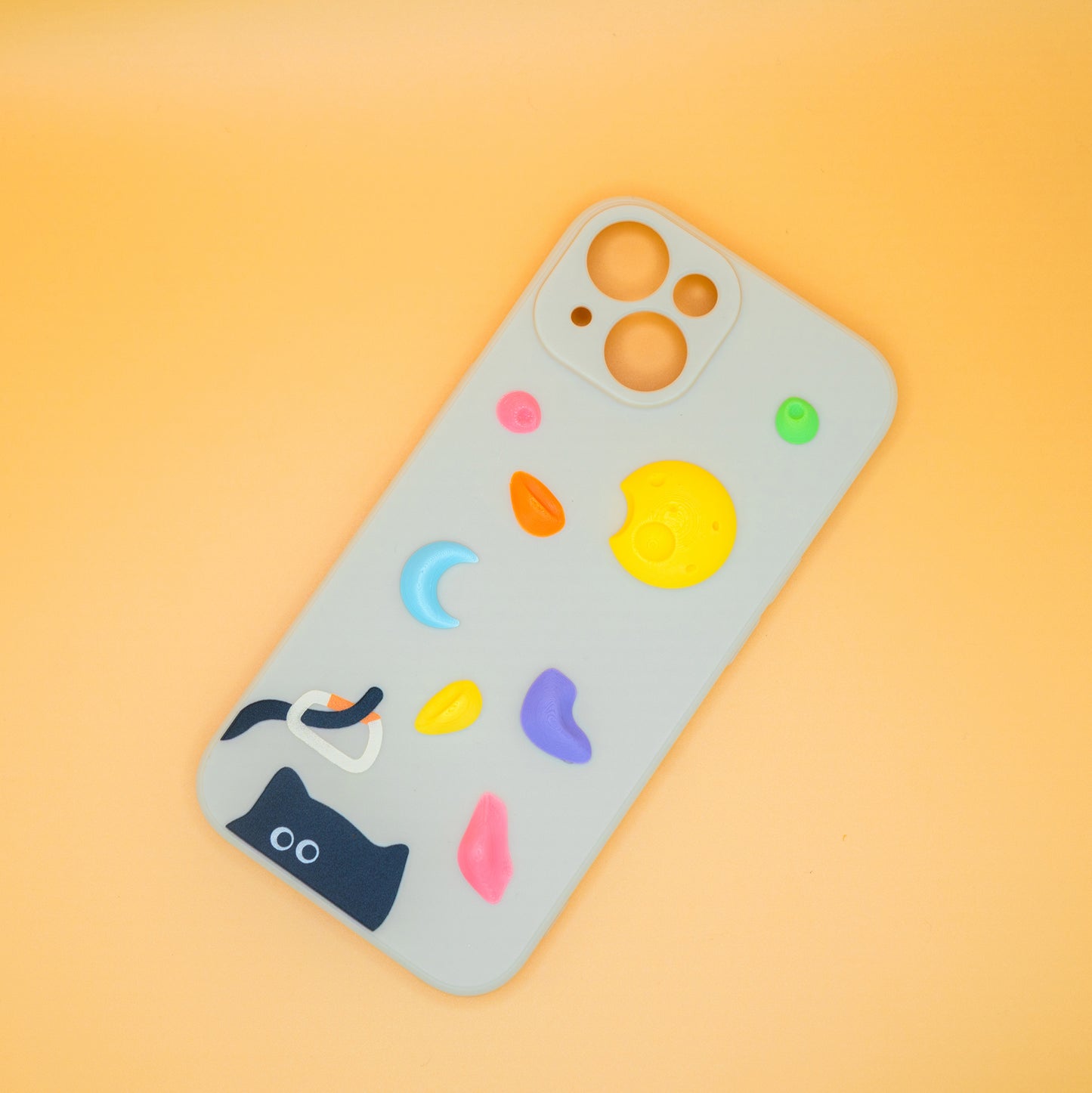 Carabiner Cat Climbing Holds iPhone Case | Non Vertical Lab