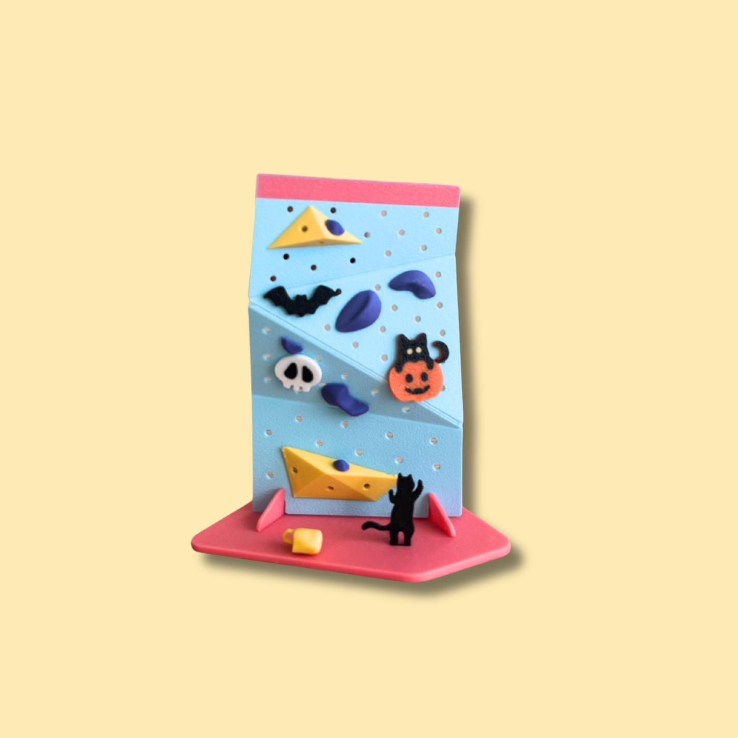 DIY Mini Rock Climbing Wall Kit Halloween Edition | Non Vertical Lab