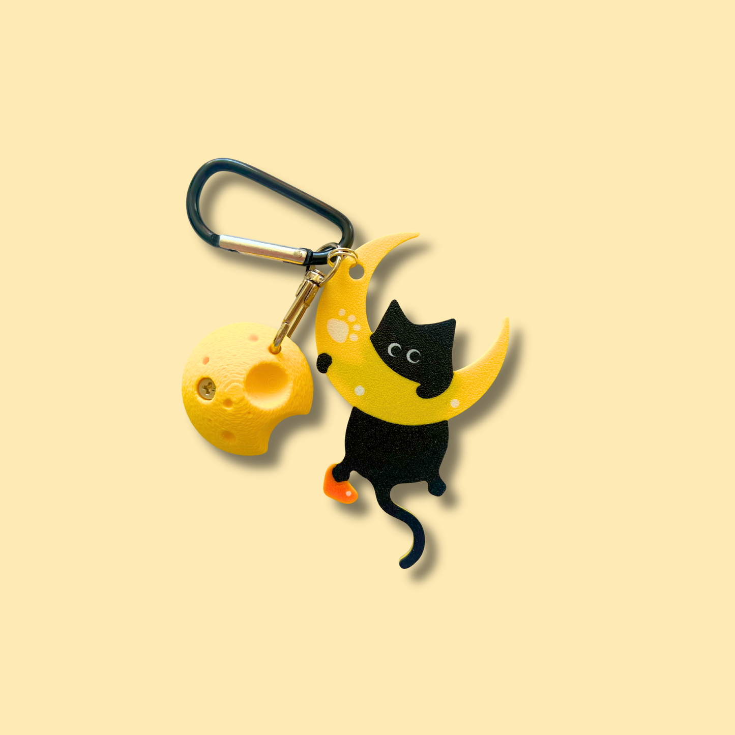 Moon Cat Keychain | Non Vertical Lab
