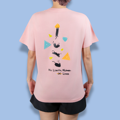 Unlimited Lives Cat T-Shirt | Non Vertical Lab