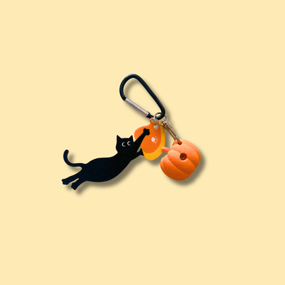 Dyno Cat Keychain Fall Edition | Non Vertical Lab
