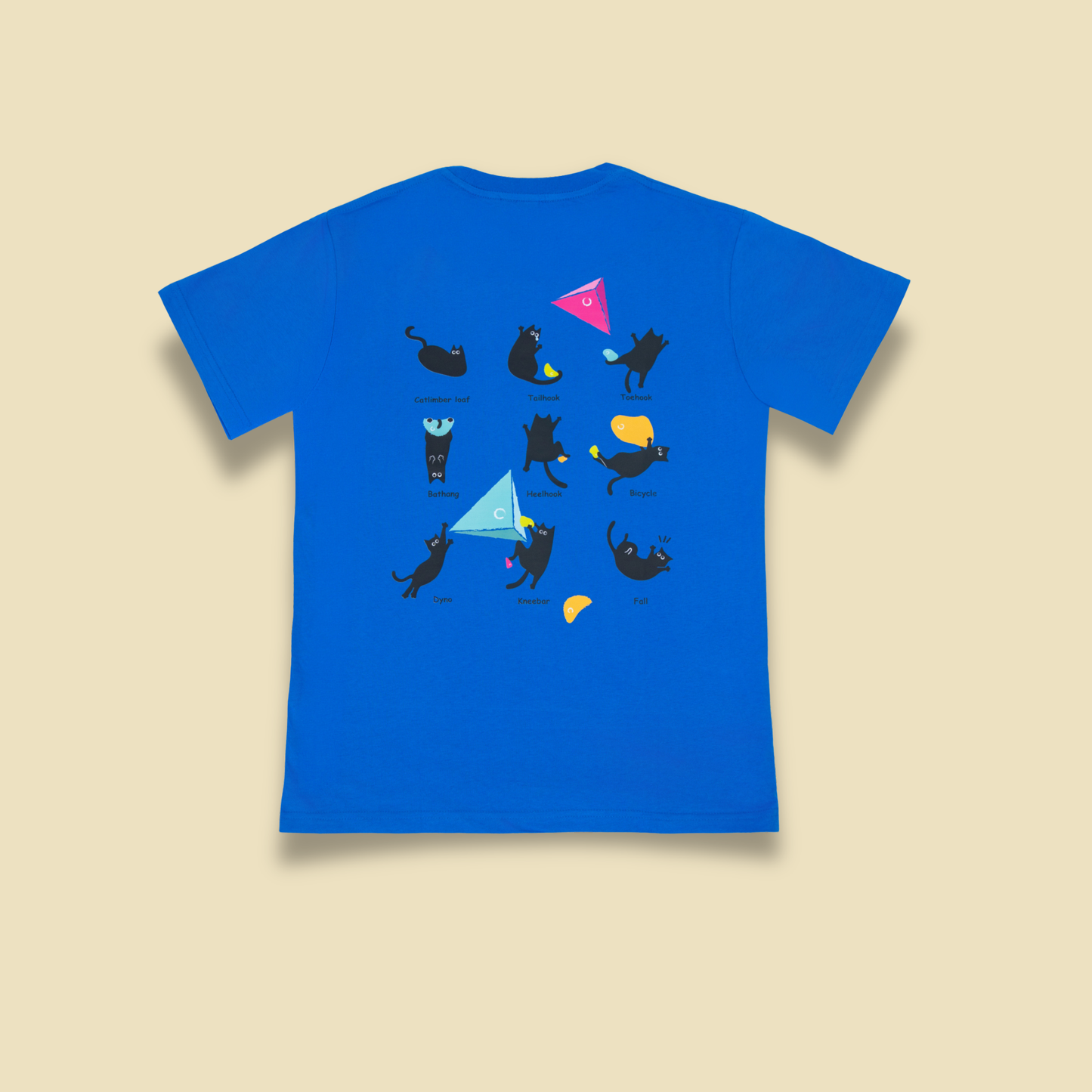 Clawsome Climbing Moves T-Shirt | Non Vertical Lab