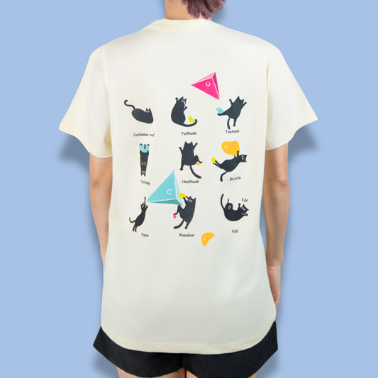 Clawsome Climbing Moves T-Shirt | Non Vertical Lab