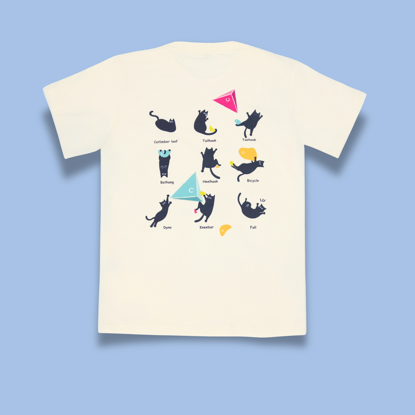 Clawsome Climbing Moves T-Shirt | Non Vertical Lab