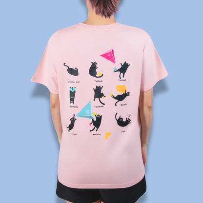 Clawsome Climbing Moves T-Shirt | Non Vertical Lab