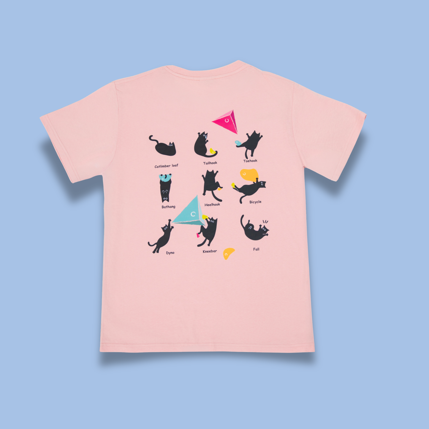 Clawsome Climbing Moves T-Shirt | Non Vertical Lab