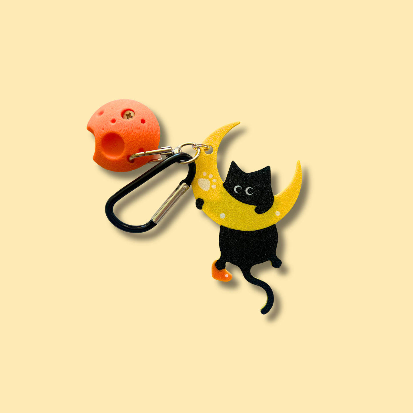Moon Cat Keychain | Non Vertical Lab
