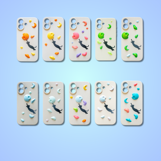 Dyno Cat Climbing Holds iPhone Case | Non Vertical Lab