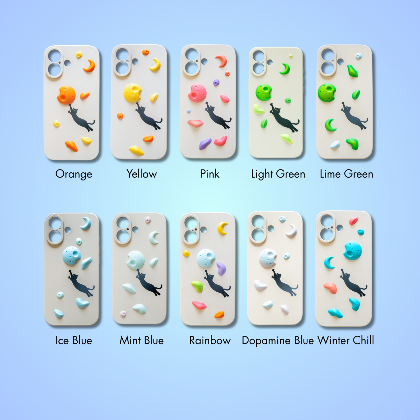 Dyno Cat Climbing Holds iPhone Case | Non Vertical Lab