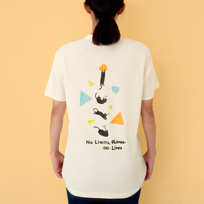 Unlimited Lives Cat T-Shirt | Non-Vertical Lab
