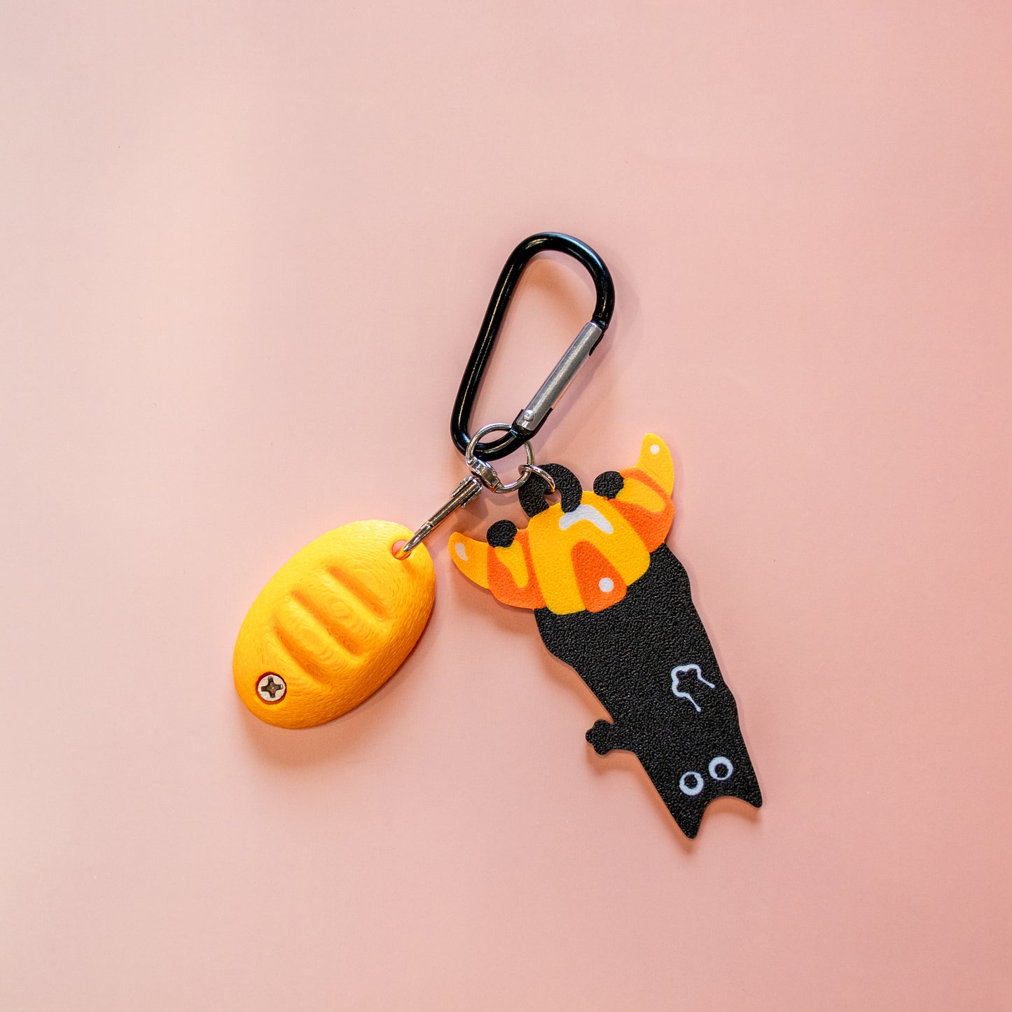 Bat Hang Cat Keychain | Non Vertical Lab