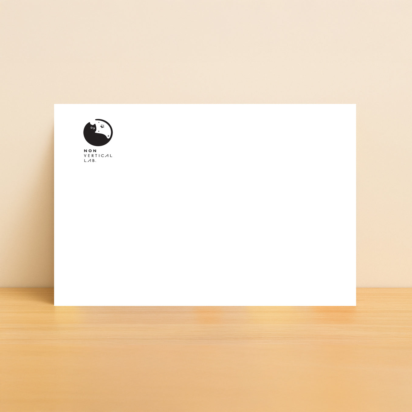 Black Cat drifting across a cosmic climbing wall made of glowing planets – a magical thank you card for dreamers, climbers, and cat lovers.