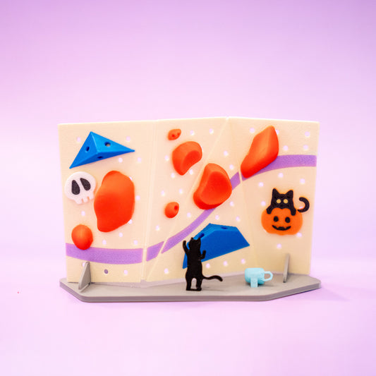 DIY Mini Traverse Rock Climbing Wall Kit | Halloween Edition