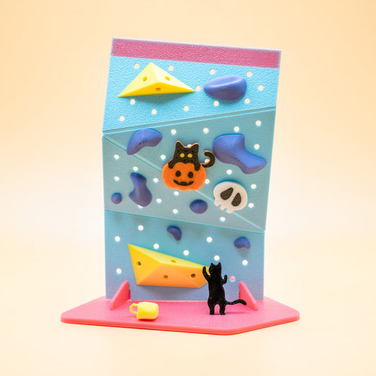 DIY Mini Vert Rock Climbing Wall Kit | Halloween Edition