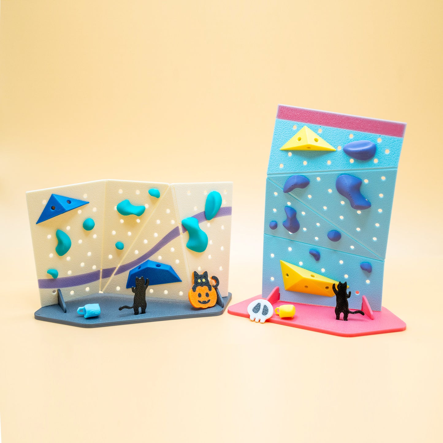 DIY Mini Rock Climbing Wall Kit Halloween Edition | Non Vertical Lab