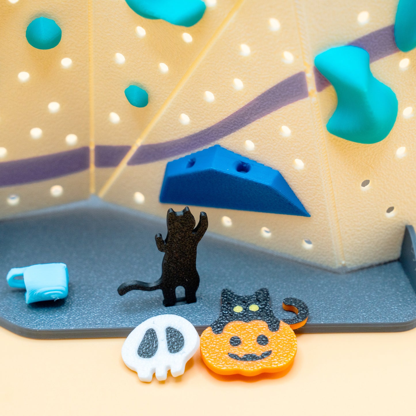 DIY Mini Rock Climbing Wall Kit Halloween Edition | Non Vertical Lab