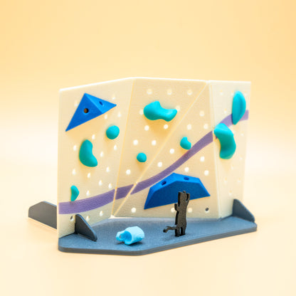 DIY Mini Rock Climbing Wall Kit Horizontal Edition | Non Vertical Lab