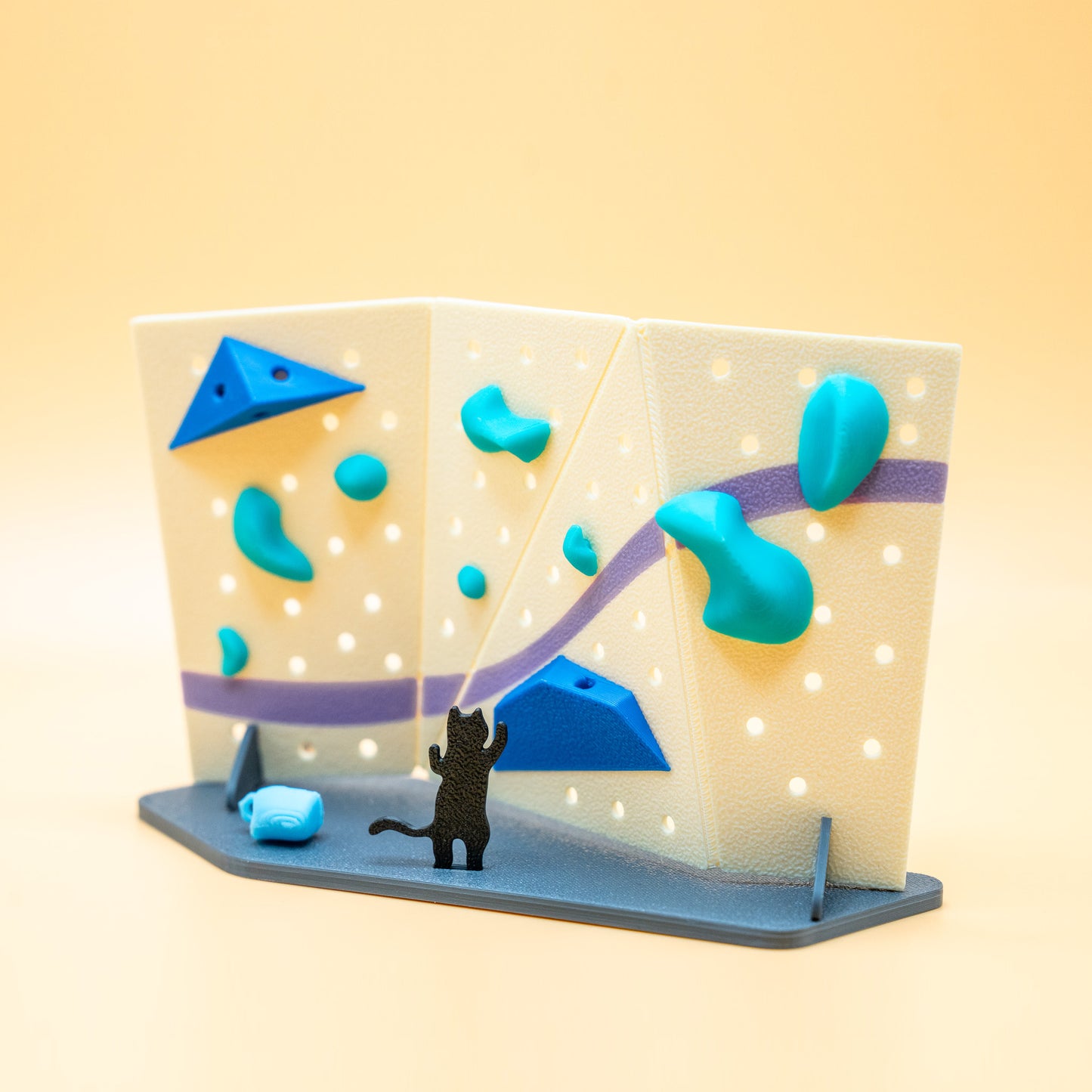 DIY Mini Rock Climbing Wall Kit Horizontal Edition | Non Vertical Lab