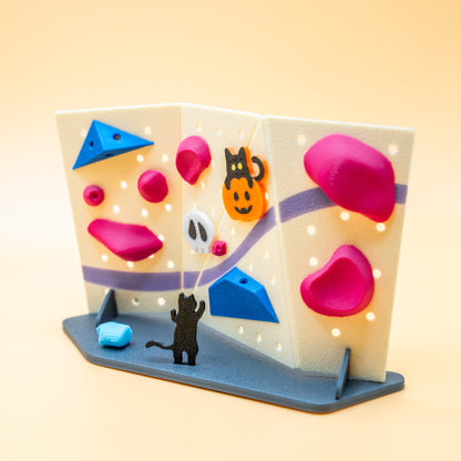 DIY Mini Rock Climbing Wall Kit Halloween Edition | Non Vertical Lab