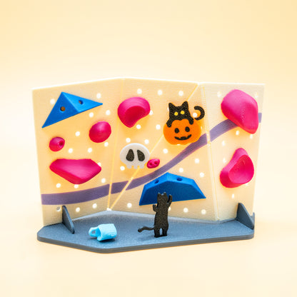 DIY Mini Rock Climbing Wall Kit Halloween Edition | Non Vertical Lab