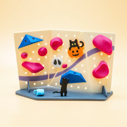 DIY Mini Rock Climbing Wall Kit Halloween Edition | Non Vertical Lab