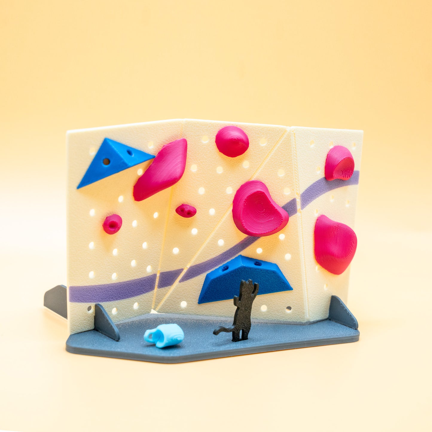 DIY Mini Rock Climbing Wall Kit Horizontal Edition | Non Vertical Lab