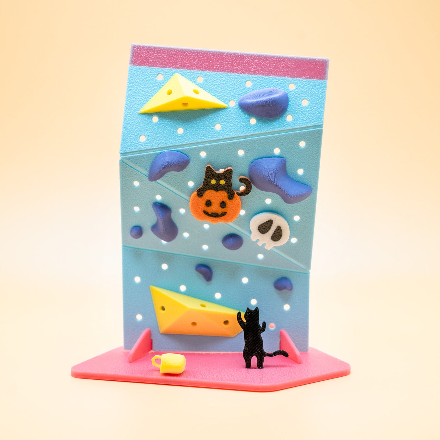 DIY Mini Rock Climbing Wall Kit Halloween Edition | Non Vertical Lab