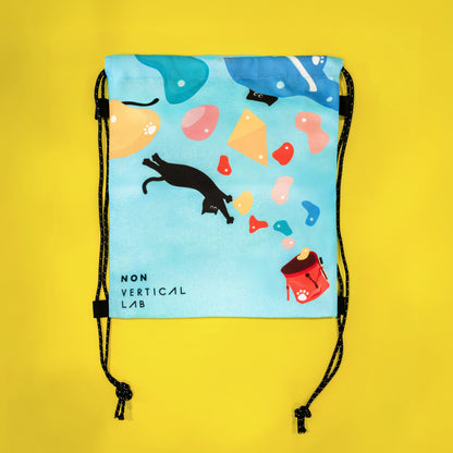 Dyno Cat Drawstring Bag | Non-Vertical Lab