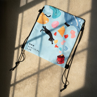 Dyno Cat Drawstring Bag | Non-Vertical Lab