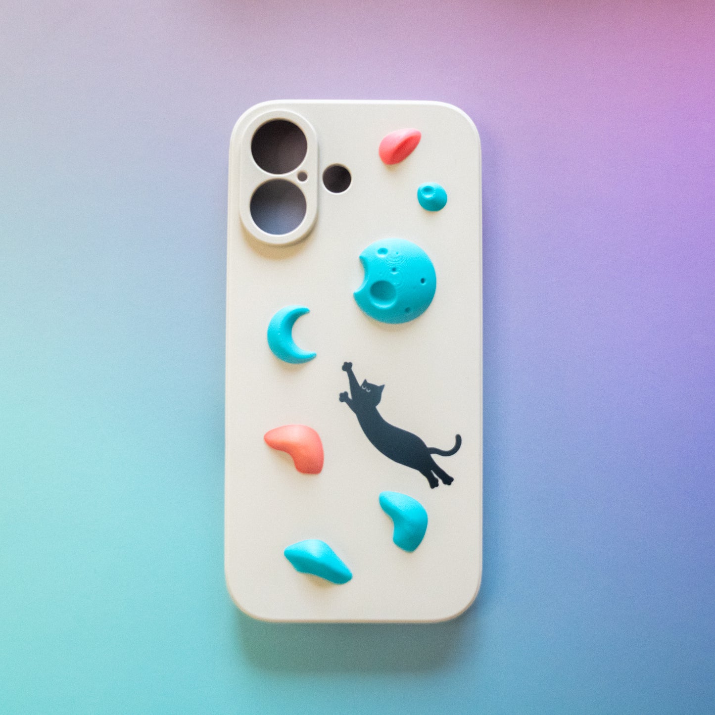 Dyno Cat Climbing Holds iPhone Case | Non Vertical Lab