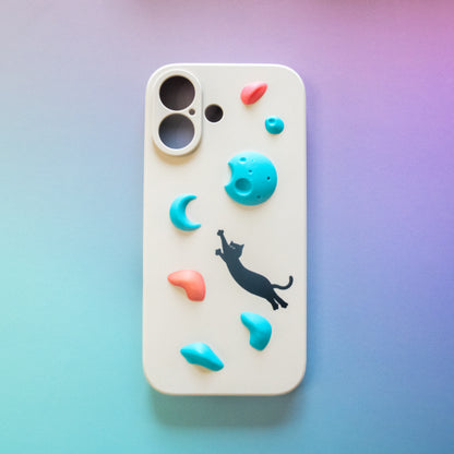 Dyno Cat Climbing Holds iPhone Case | Non Vertical Lab
