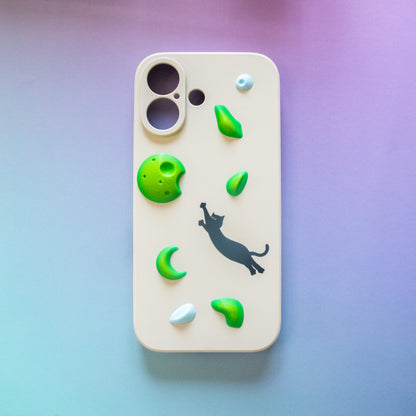 Dyno Cat Climbing Holds iPhone Case | Non Vertical Lab