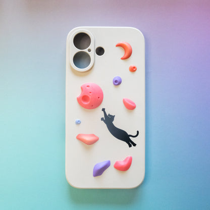 Dyno Cat Climbing Holds iPhone Case | Non Vertical Lab