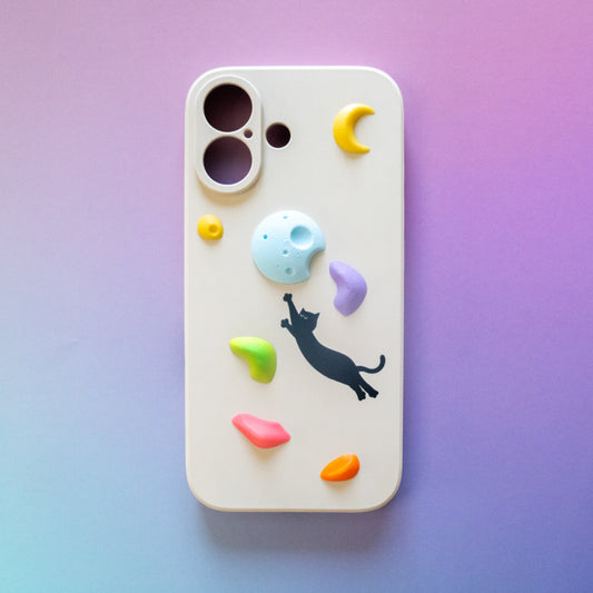 Dyno Cat Climbing Holds iPhone Case | Non Vertical Lab