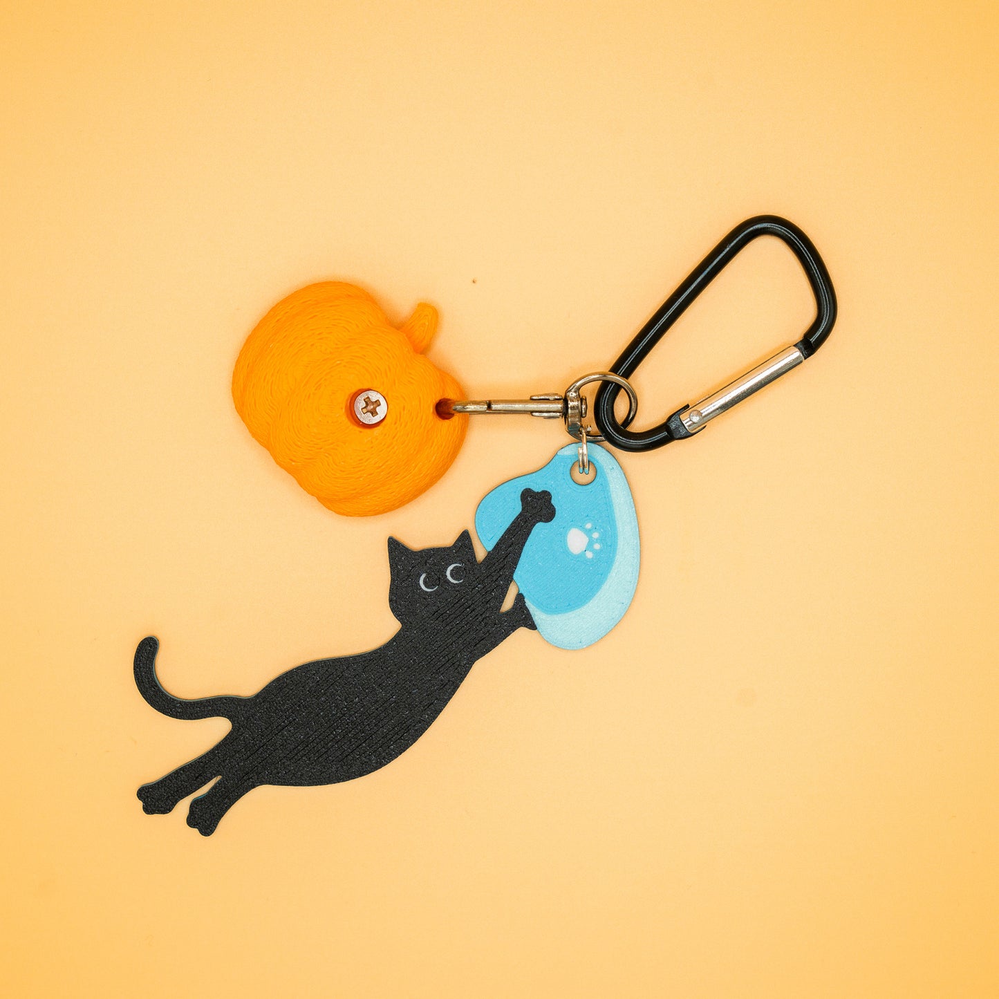 Dyno Cat Keychain | Non Vertical Lab