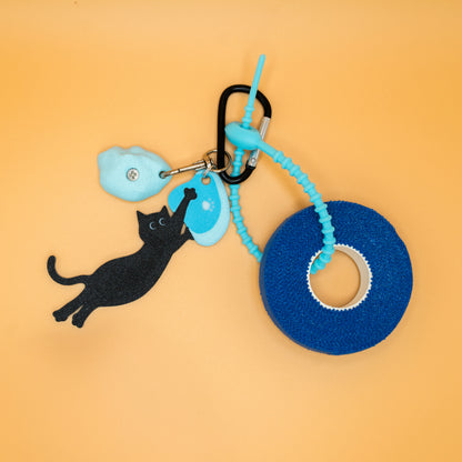 Dyno Cat Keychain | Non Vertical Lab