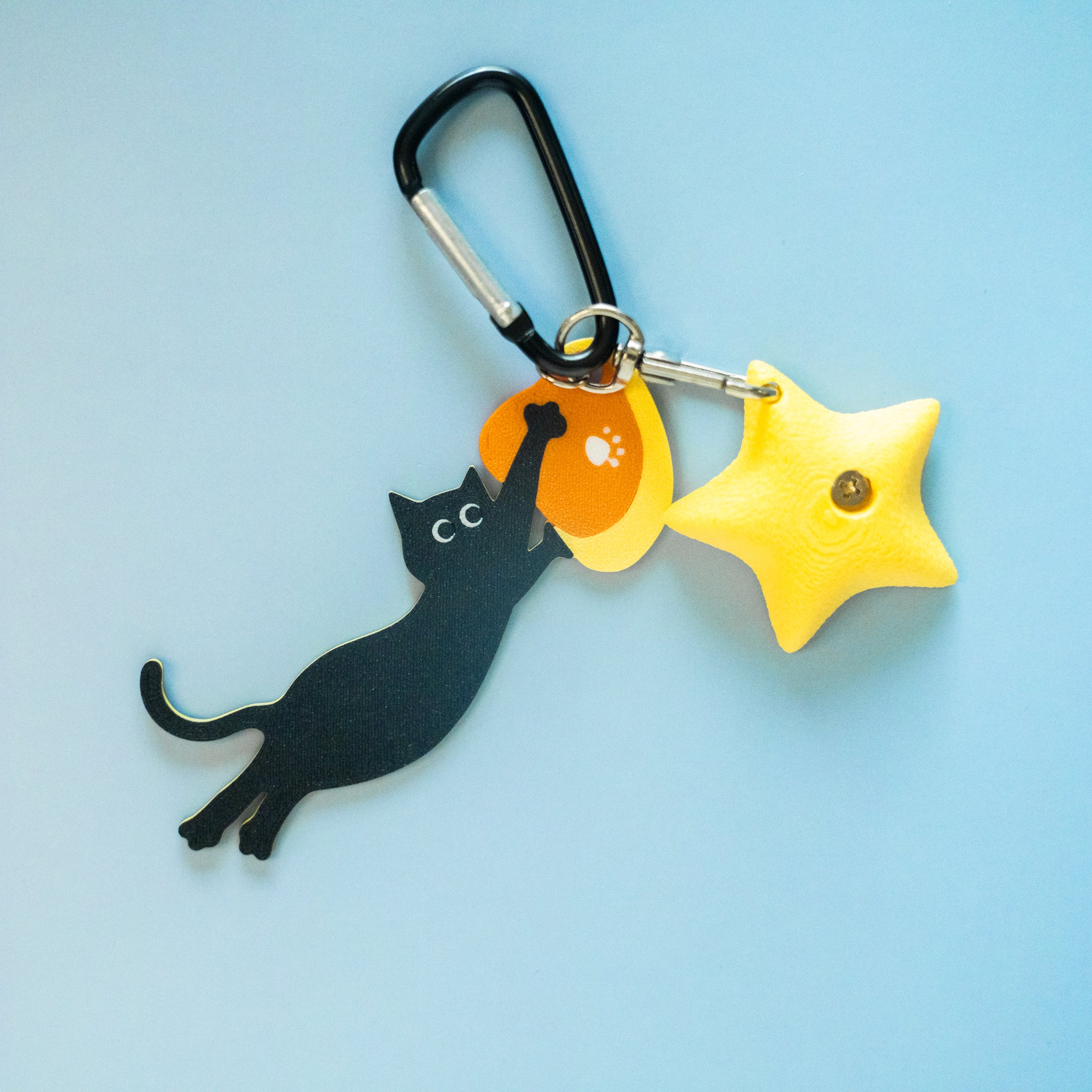Dyno Cat Keychain – Bold Gift for Climbers and Cat Lovers – Non