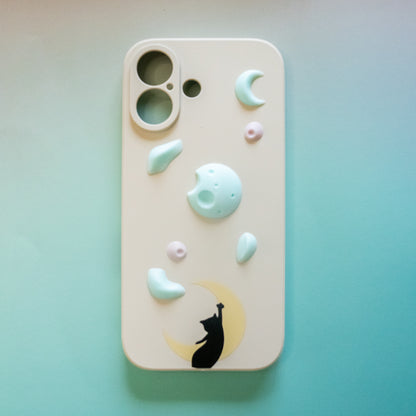 Moon Cat Climbing Holds iPhone Case | Non Vertical Lab