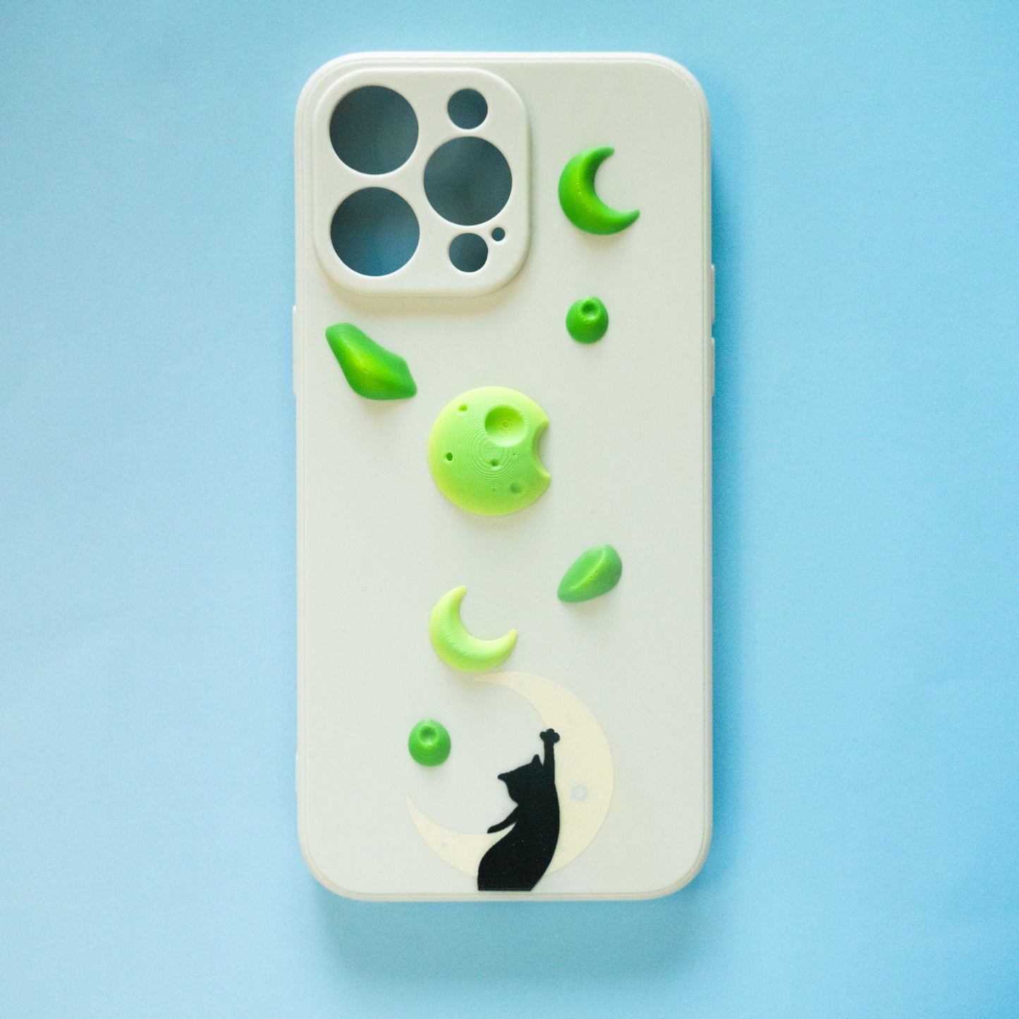 Moon Cat Climbing Holds iPhone Case | Non Vertical Lab