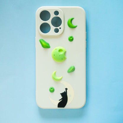 Moon Cat Climbing Holds iPhone Case | Non Vertical Lab