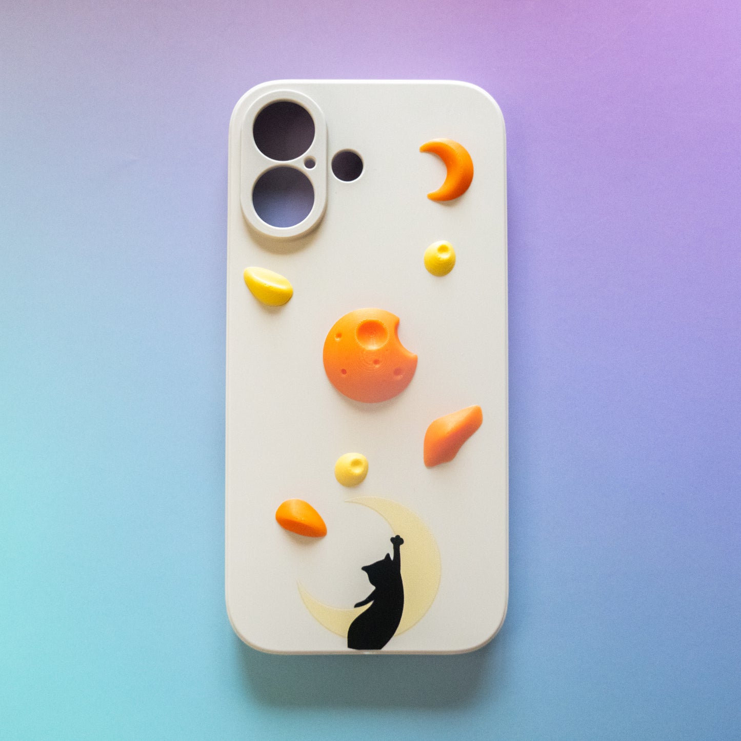Moon Cat Climbing Holds iPhone Case | Non Vertical Lab