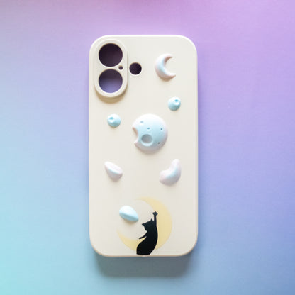 Moon Cat Climbing Holds iPhone Case | Non Vertical Lab