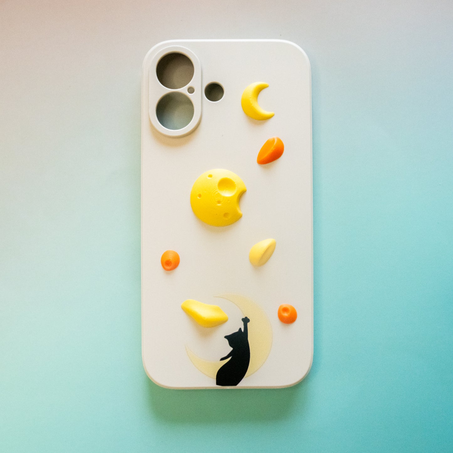 Moon Cat Climbing Holds iPhone Case | Non Vertical Lab