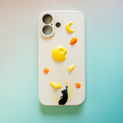 Moon Cat Climbing Holds iPhone Case | Non Vertical Lab