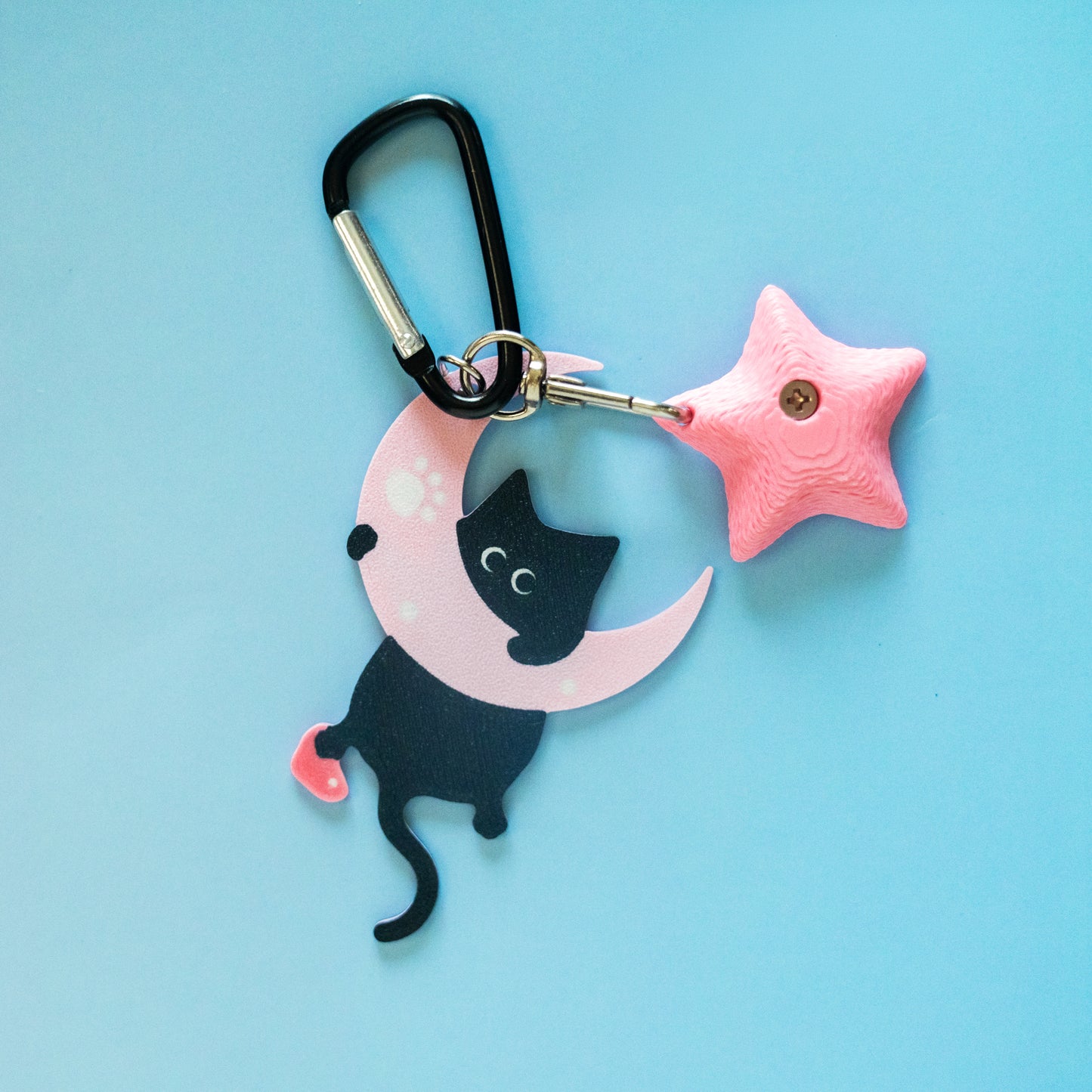 Moon Cat Keychain | Non Vertical Lab