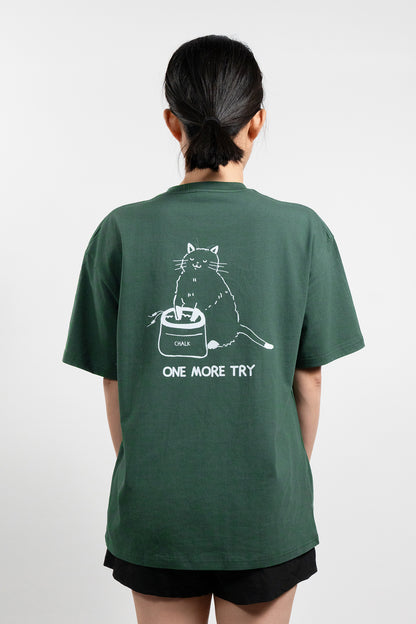 A soft tee with the words “One More Try” – for climbers who fall, rest, and try again. The perfect gift for those who never give up. 