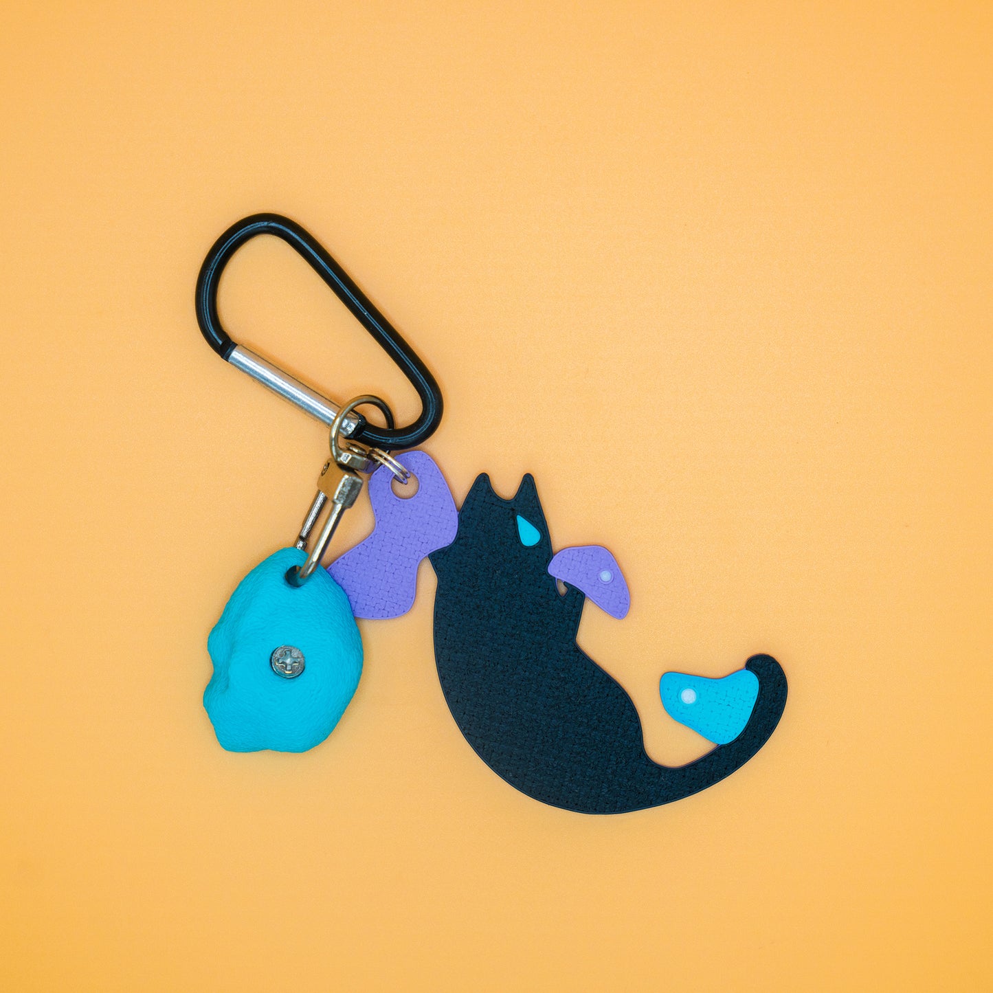 Short-Armed Cat Keychain | Non Vertical Lab